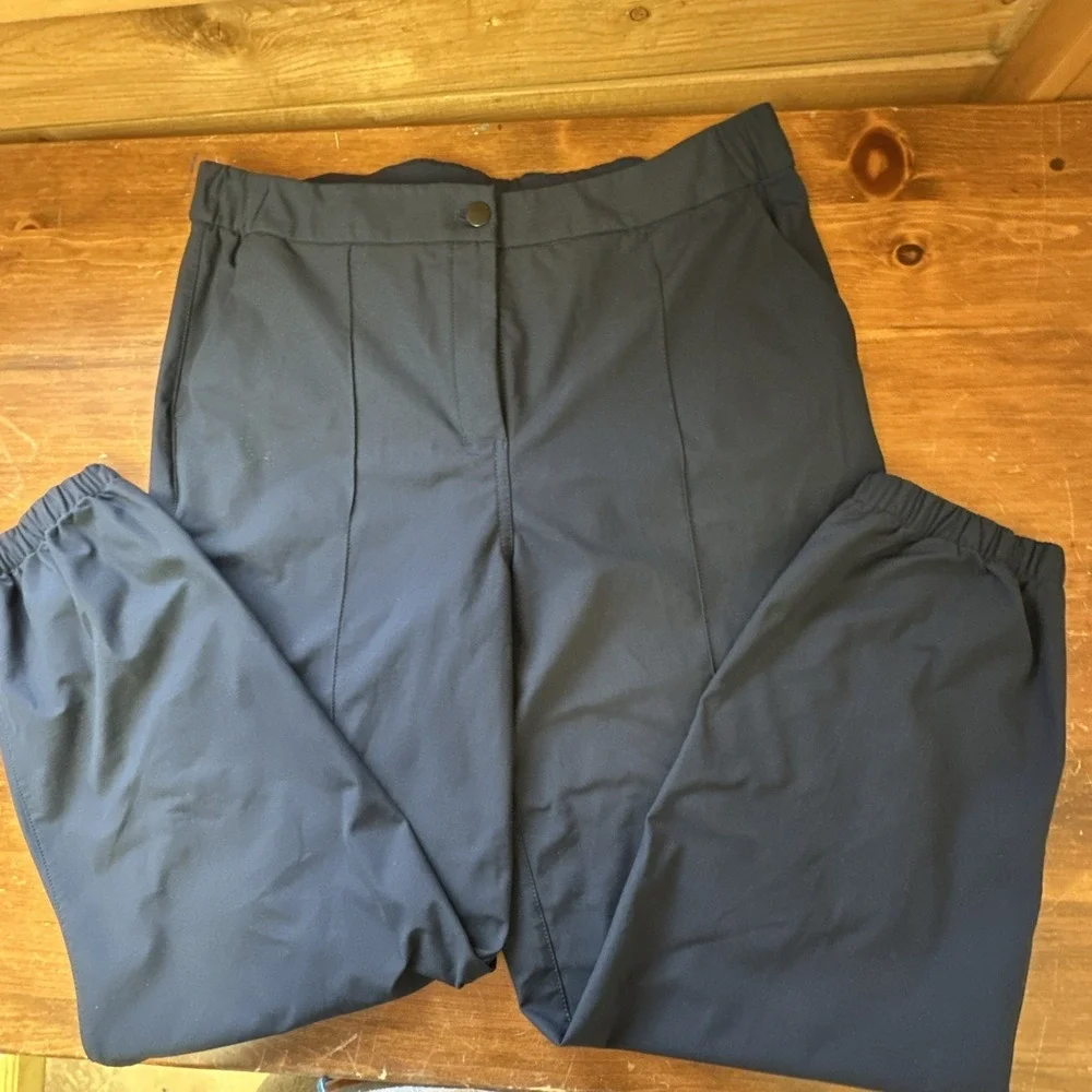 Lululemon‎ Pants Womens 31 Navy Blue Warp streme High Rise Jogger Streetwear EUC